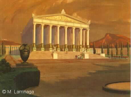 Depiction of the Temple of Artemis